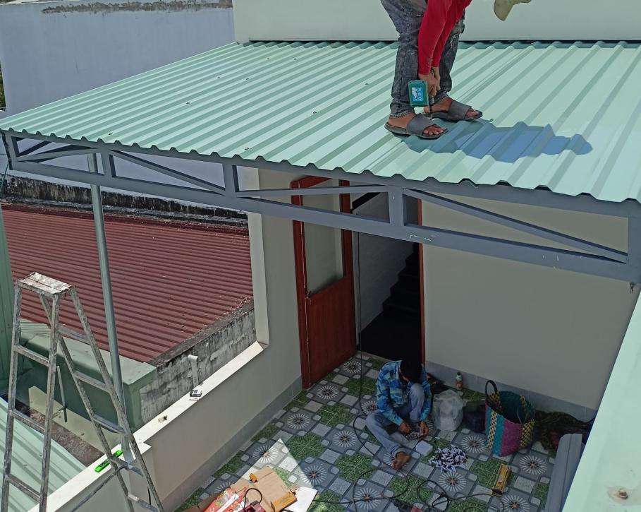 Đơn vị thi công mái tôn giá rẻ tại Vĩnh Cửu Đồng Nai
