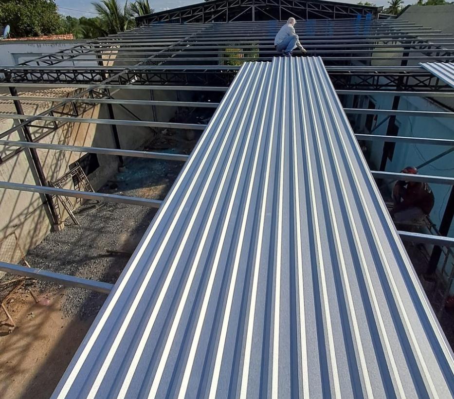 Đơn vị thi công mái tôn giá rẻ tại Xã Bắc Tân Uyên