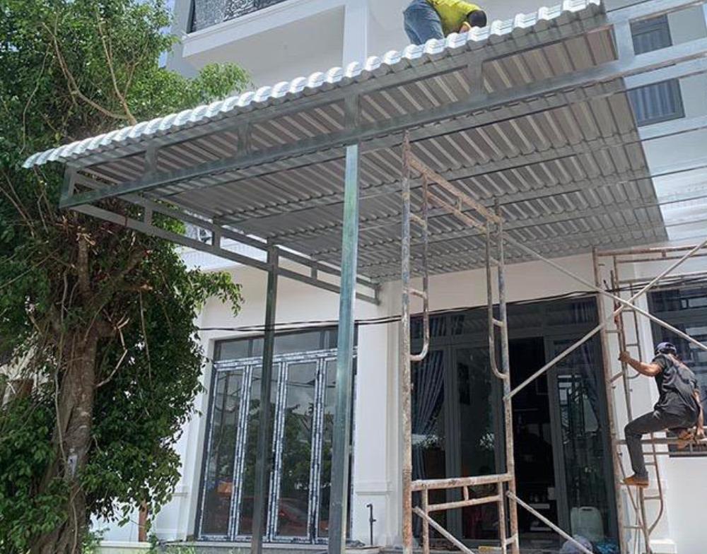 Đội thi công mái tôn giá rẻ tại Phường An Phú Đông