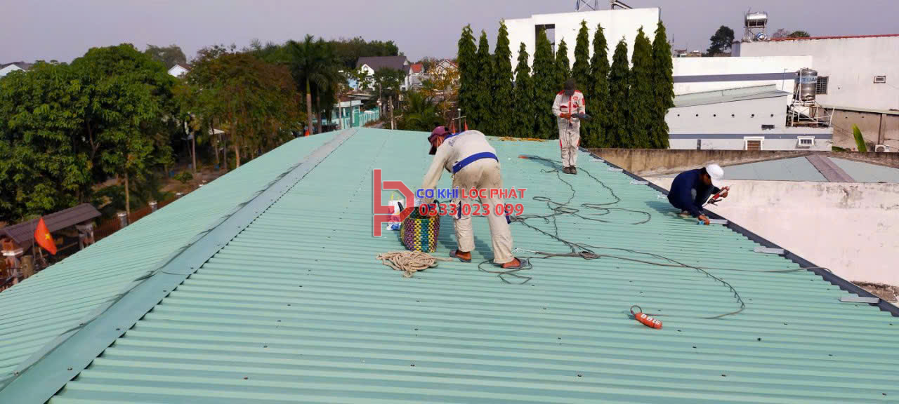 Làm mái tôn tại Đồng Nai