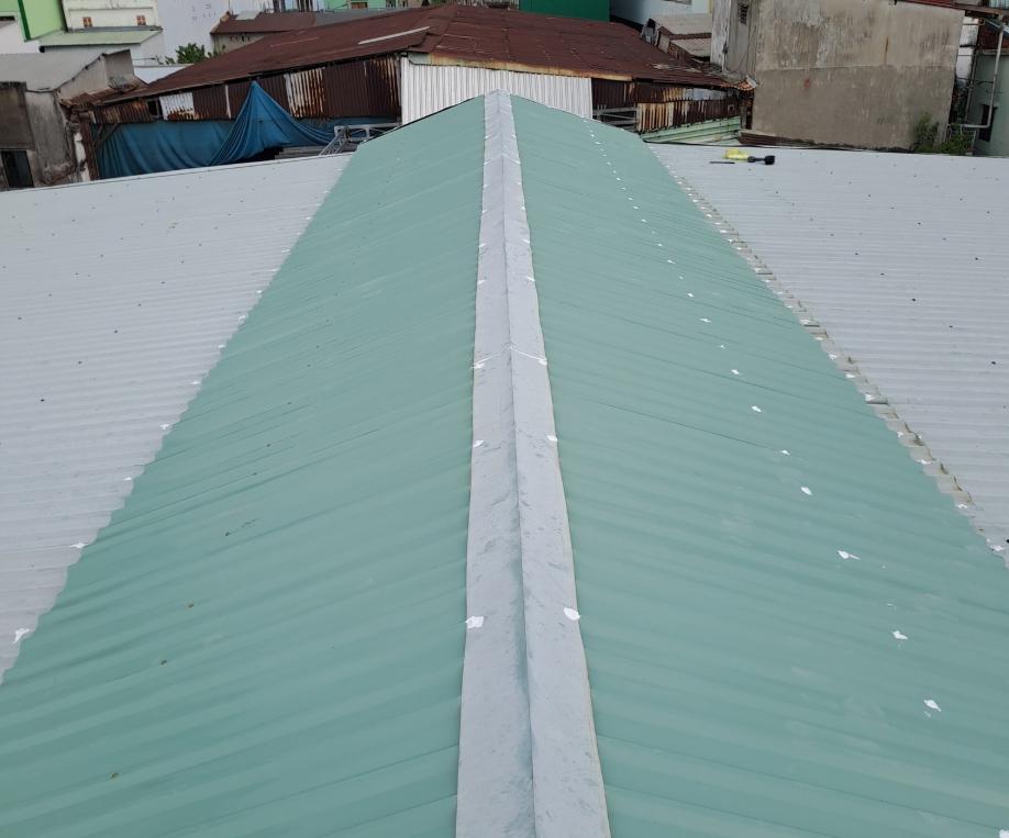 Thi công mái tôn trọn gói tại Vĩnh Cửu