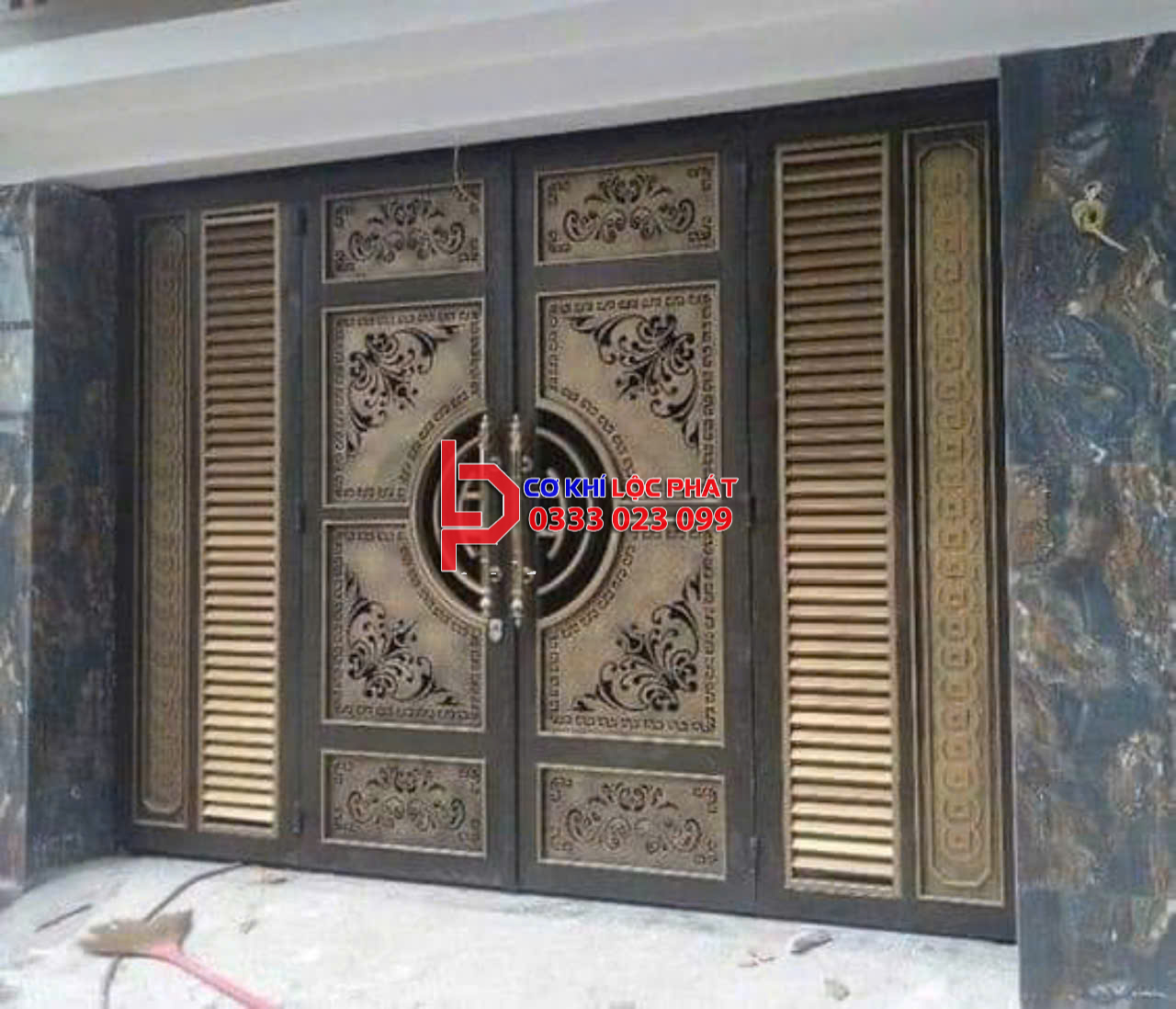 Làm cửa sắt tại Vĩnh Cữu