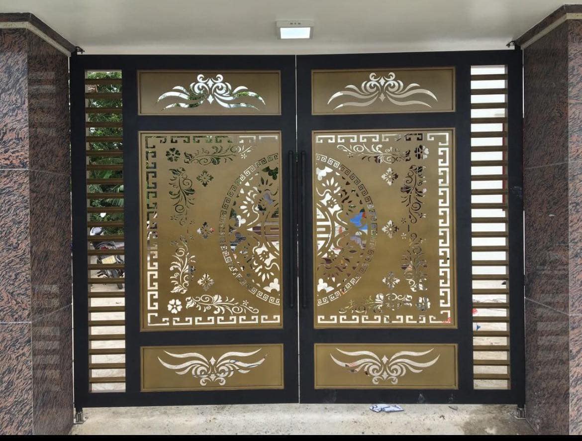 Làm cửa cổng sắt CNC tại Phường Thủ Dầu Một TP HCM