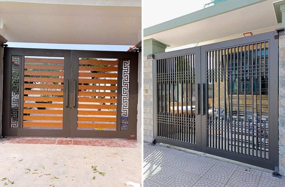 Làm cửa cổng sắt giá rẻ tại Phường Phú Lợi