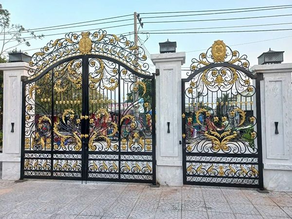 Làm cửa cổng sắt mỹ thuật tại Phường Lái Thiêu
