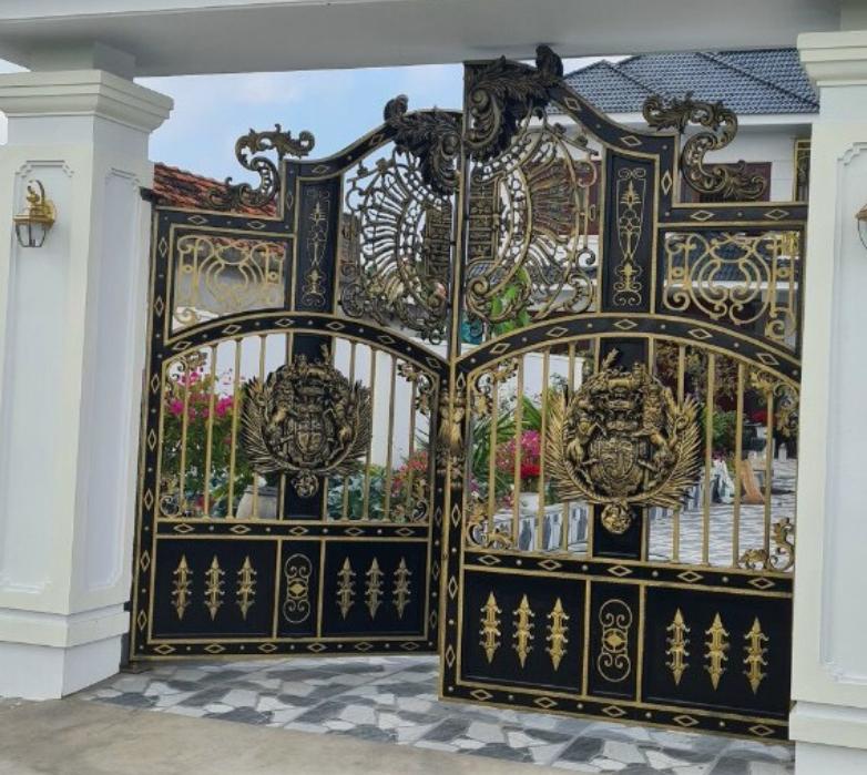 Làm cửa cổng sắt mỹ thuật tại Phường Lái Thiêu