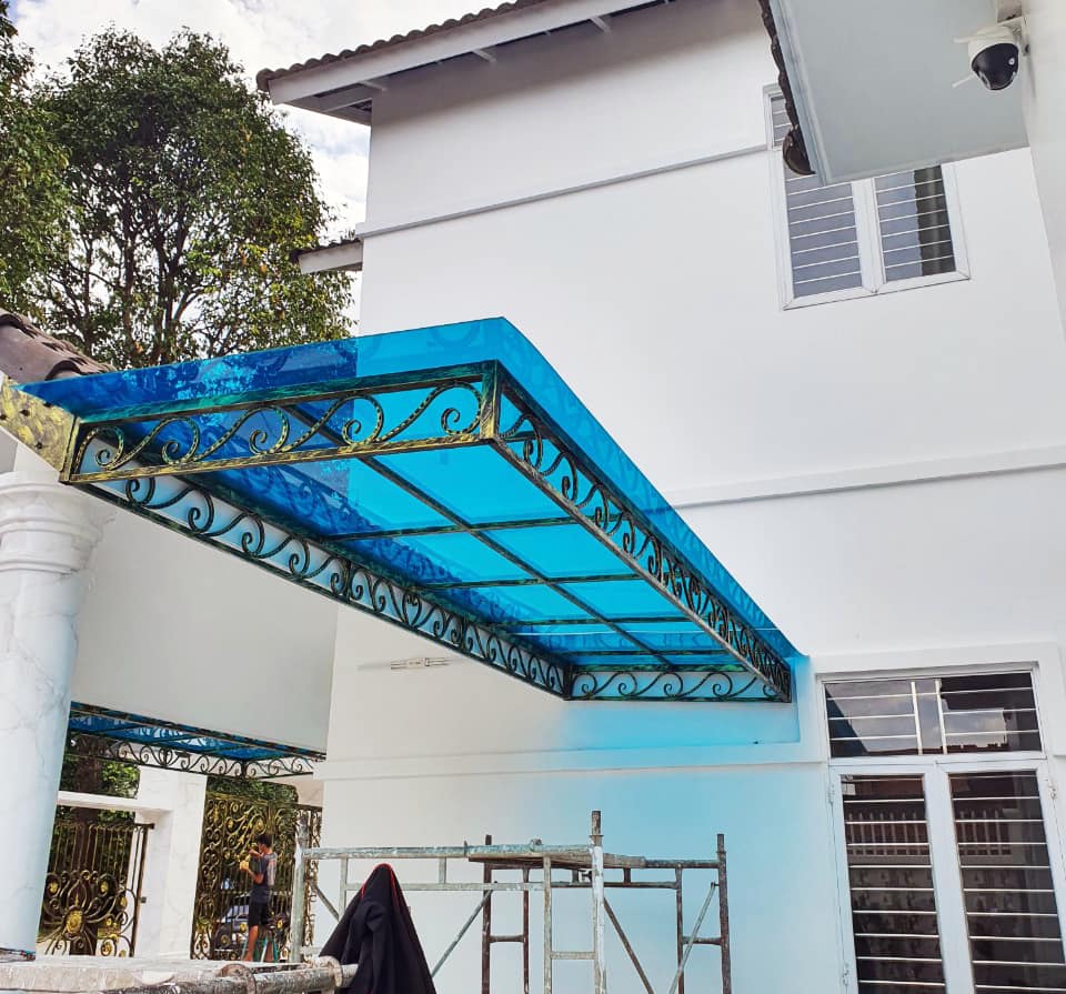 Làm mái poly lấy sáng tại Phường Tân Khánh