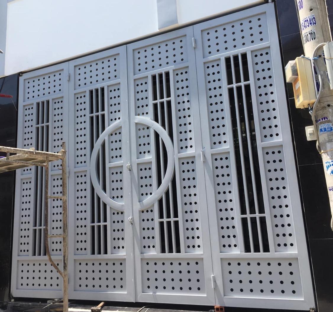 Thi công cửa cổng sắt CNC tại Phường Phú Lợi