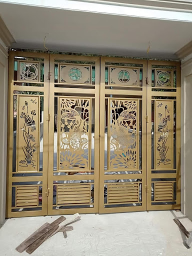 Thi công cửa cổng sắt CNC tại Phường Tân Khánh TP HCM