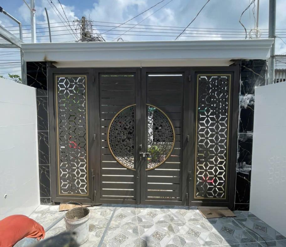 Thi công cửa cổng sắt CNC tại Phường Xuân Lập