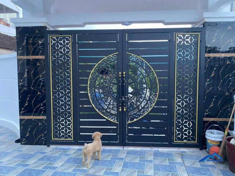 Thi công cửa cổng sắt CNC tại Phường Xuân Lập