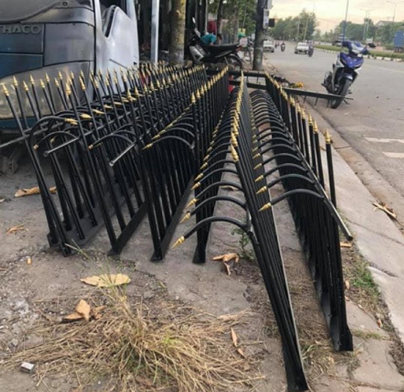Thi công hàng rào chông sắt tại Phường Thới Hòa