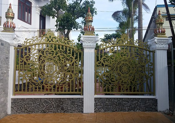Thi công hàng rào sắt giá rẻ tại Xã Bắc Tân Uyên TP HCM