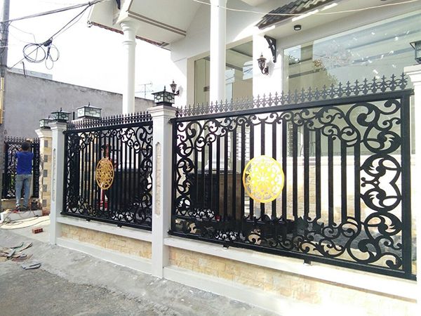 Thi công hàng rào sắt giá rẻ tại Xã Bắc Tân Uyên TP HCM