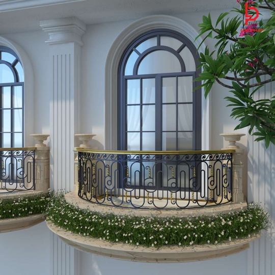 Thi công lan can sắt tại Phường Lái Thiêu